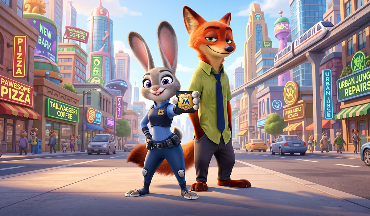 Zootropolis – Mesto veľkých prípadov