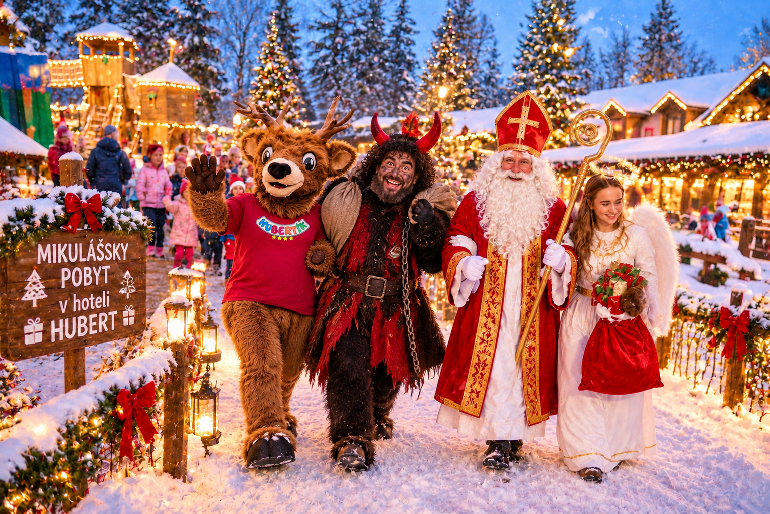 Mikulášsky víkend plný kúziel v Hoteli Hubert 4.12-6.12.2026