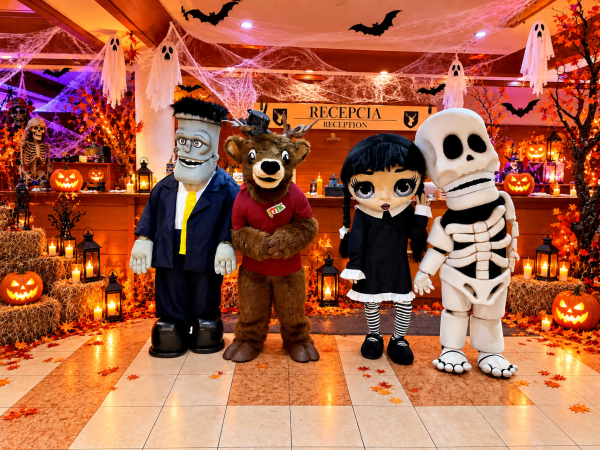 Strašidelný Halloween v Hoteli Hubert